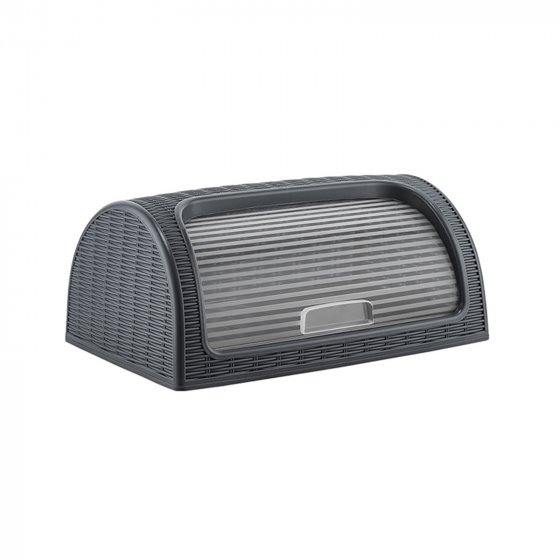 Brotkasten in Rattanoptik Anthrazit 