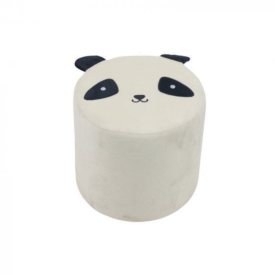 Kinderhocker Marcia Panda Weiß