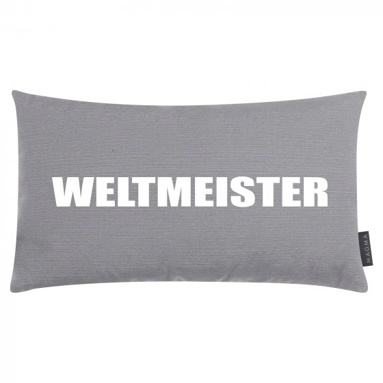 Dekokissen Grau Weltmeister