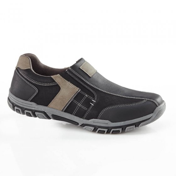 Sneaker mit Stretcheinsätzen