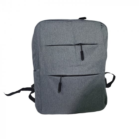 Kompakter Rucksack mit USB und Laptopfach Alltag, Schule, Uni oder Büro 