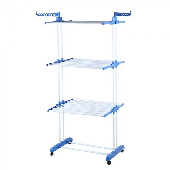 Praktischer Wäscheständer mit Rollen flexibel, platzsparend und ideal für Haushalt und 