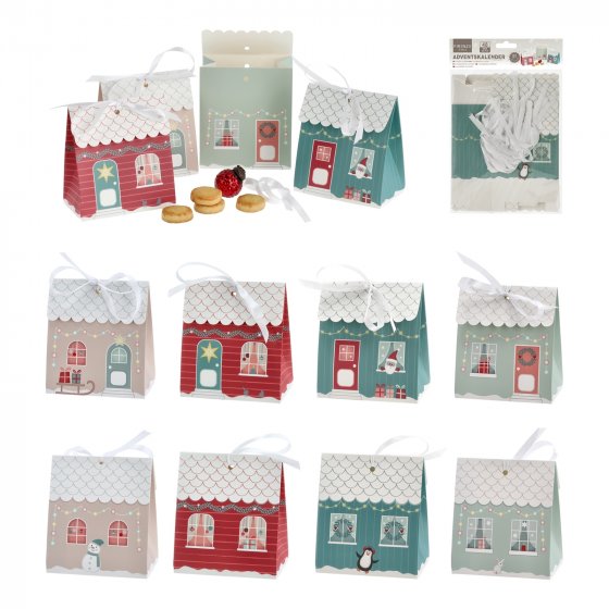 Adventskalender 48-teilig DIY