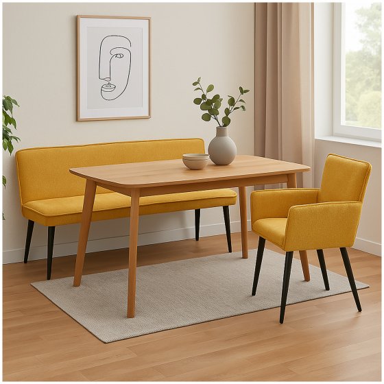 Polsterbank Mesilla Gelb 