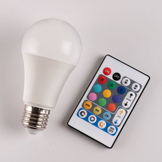 LED-Glühbirne mit Farbwechsel 