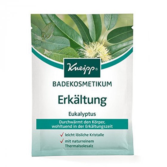 Kneipp Badekristalle Erkältung mit Eukalyptus 6er Pack (6 x 60 g) 360g 