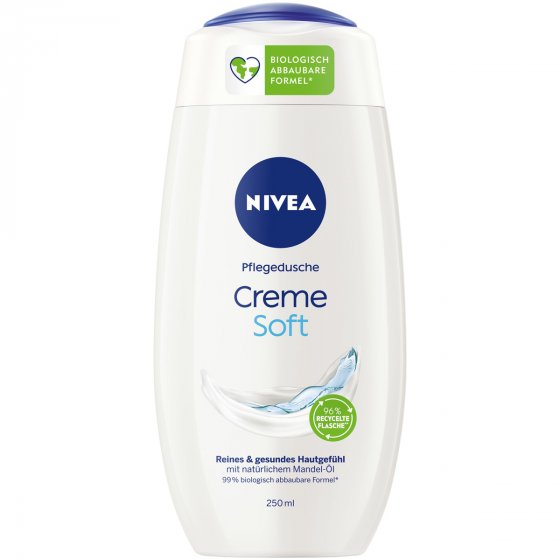 Nivea Cremedusche Soft Pflegedusche mit Mandelöl 250ml 4er Pack 