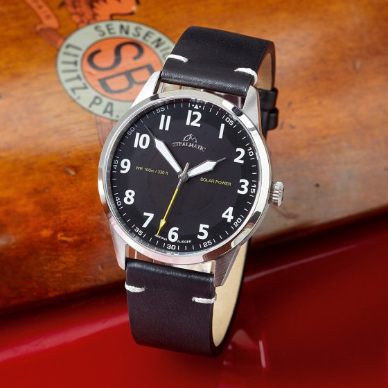 Solar-Armbanduhr „Arkona Flieger“