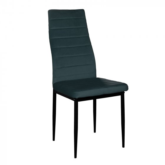 Stuhl Memphis Velvet Blau
