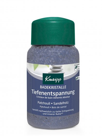Kneipp Badekristalle Tiefenentspannung Patchouli Sandelholz 500g 
