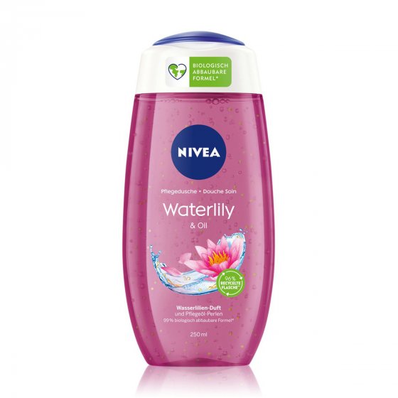Nivea Waterlily und Oil Pflegedusche Duschgel 250ml 4er Pack 
