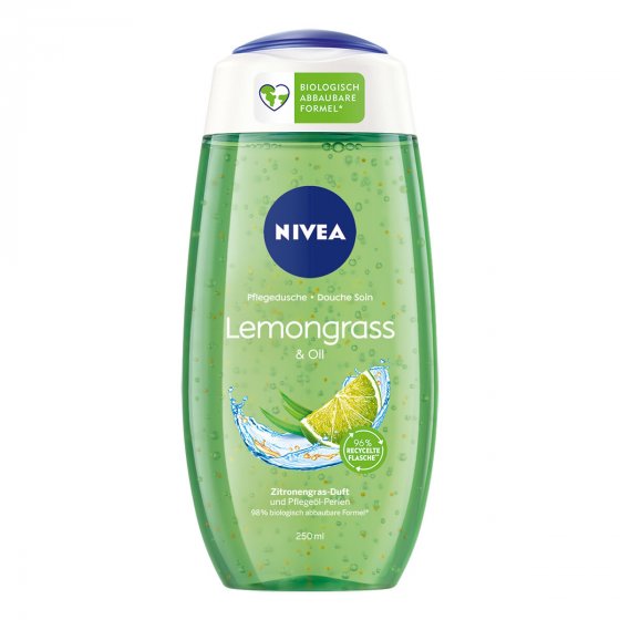 Nivea Duschgel Lemongrass Oil Pflegedusche Zitronengras Duft 250ml 