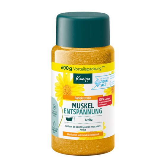 Kneipp Badekristalle Gelenke und Muskel Wohl Arnika 500g 1er Pack 