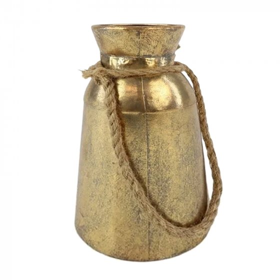 Vase Antikgold 36cm Sack