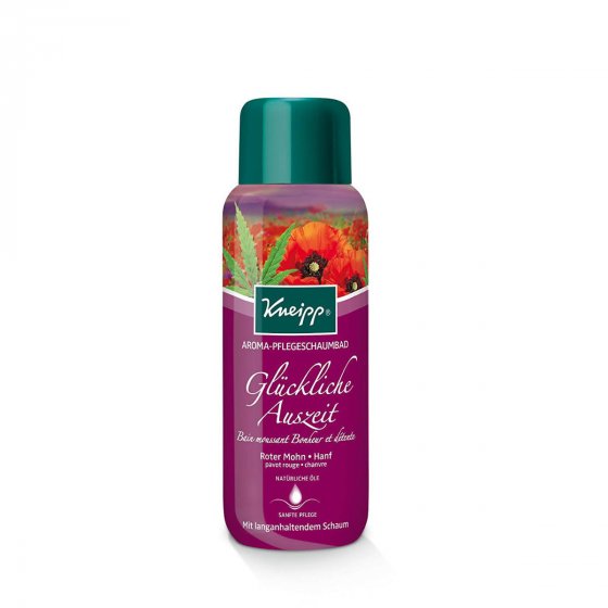 Kneipp Aroma Pflegeschaumbad Glückliche Auszeit sanfte Pflege 400ml 