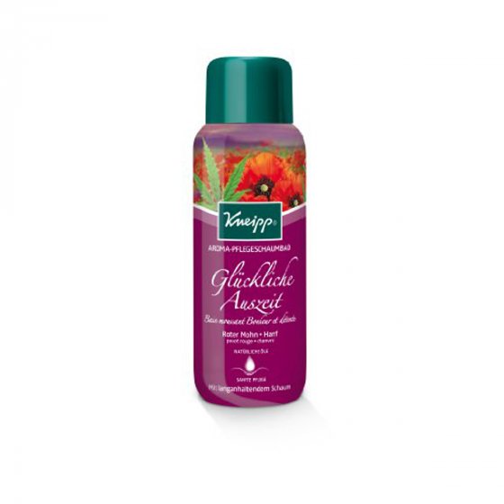 Kneipp Aroma-Pflegeschaumbad Glückliche Auszeit, 3er Pack (3 x 400 ml) 