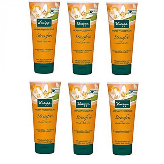 Kneipp Aroma Pflegedusche Stressfrei, 6er Pack (6 x 200 ml) 