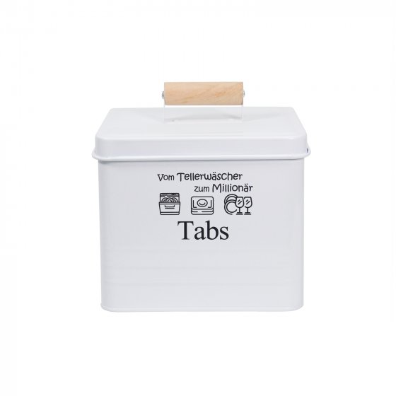 Geschirrtabs Aufbewahrung Retro