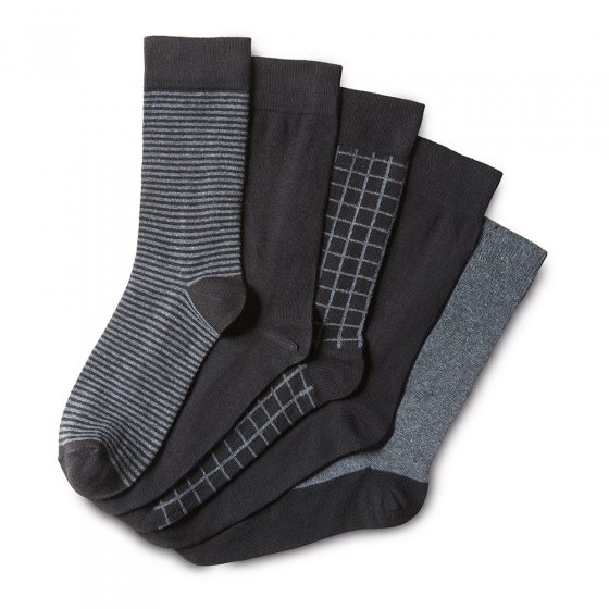 Hochwertige Stretch-Socken 5er-Pack 