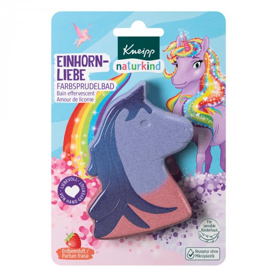 Kneipp Naturkind Farbsprudelbad Einhornliebe 3 farbig 1 Stück 