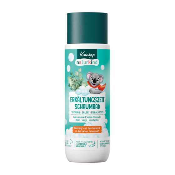 Kneipp Naturkind Erkältungszeit Schaumbad milde Pflegeformel 200ml 