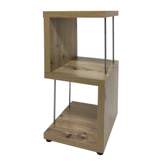 Standregal 2 Fächer Thekla Artisaneiche 