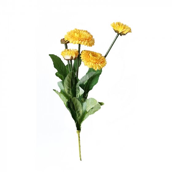 Kunstblume Gelbe Margerite Flora