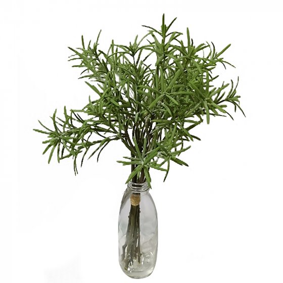 Rosmarin in Vase Kunstpflanze Flora
