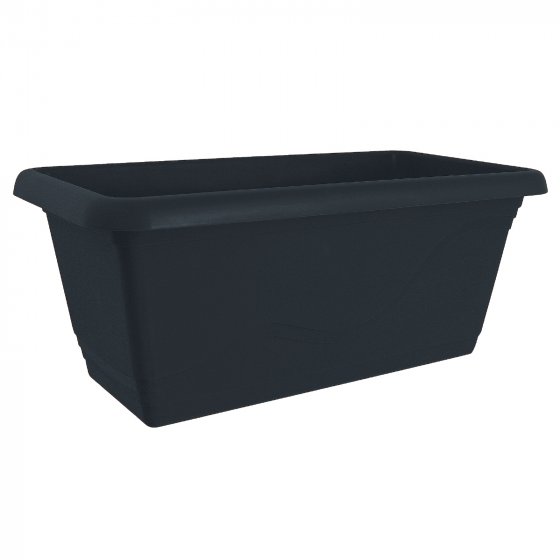 Blumenkasten Madrid mit Wasserspeicher 40 cm Anthrazit
