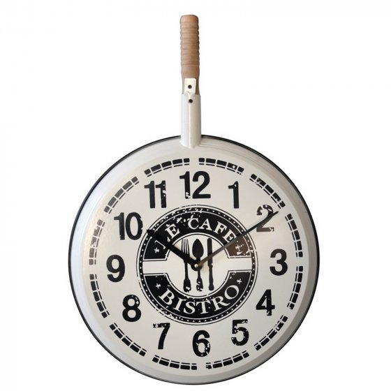 Wanduhr Bistro 