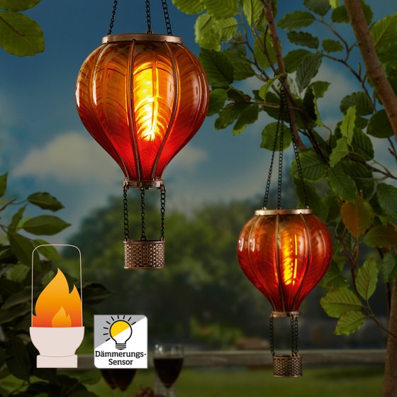 Solar-Heißluftballon „Sunset” 2er Set