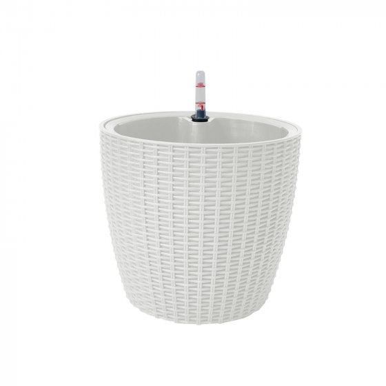 Blumentopf Nessa Hydro 27,5 cm Weiß