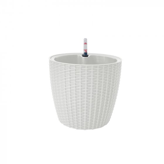 Blumentopf Nessa Hydro 21,5 cm Weiß