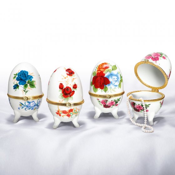 Porzellan-Eier 4er-Pack 