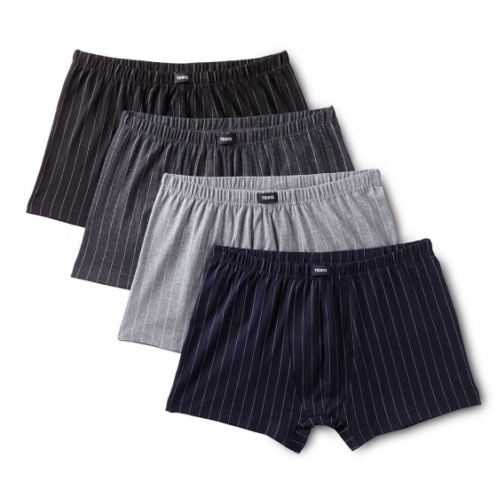 Retropant mit Streifendruck 4er-Pack