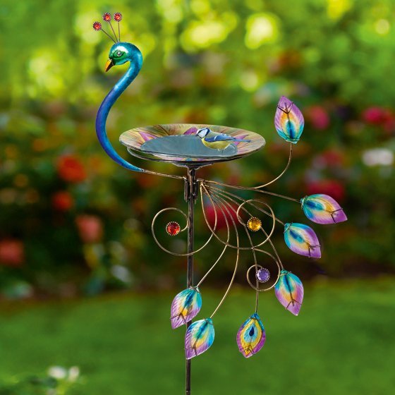 Vogeltränke „Pfau“ 