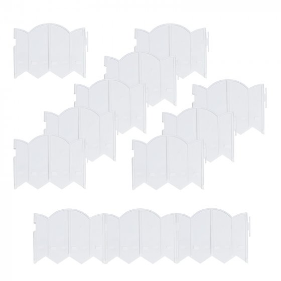 Beeteinfassung 500 cm Zierzaun Cloud mit Beleuchtung 