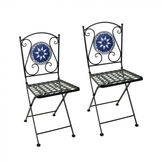 Metallstuhl 2er Set Marokko 