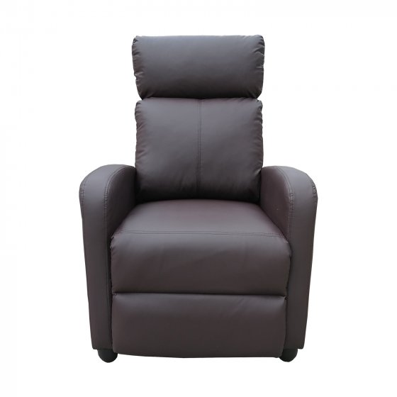 Relaxsessel Corrado Kunstleder Braun