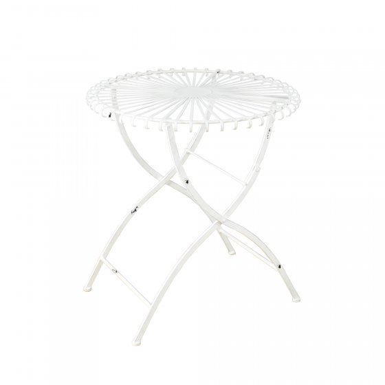 Gartentisch Weiß Romantic Garden 