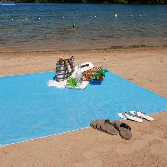 Sandfreie Strandmatte 