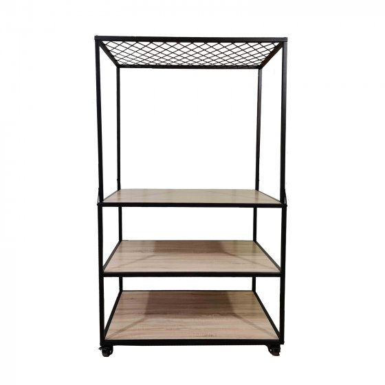 Verkaufstisch auf Rollen 