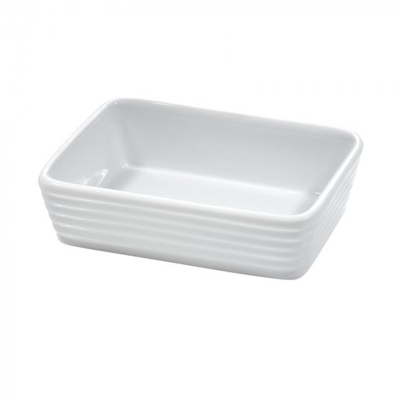 Mini-Auflaufform weiß, 13 cm BURGUND 