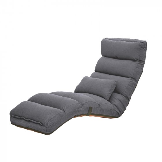 Relaxliege Maribel Velvet Grau