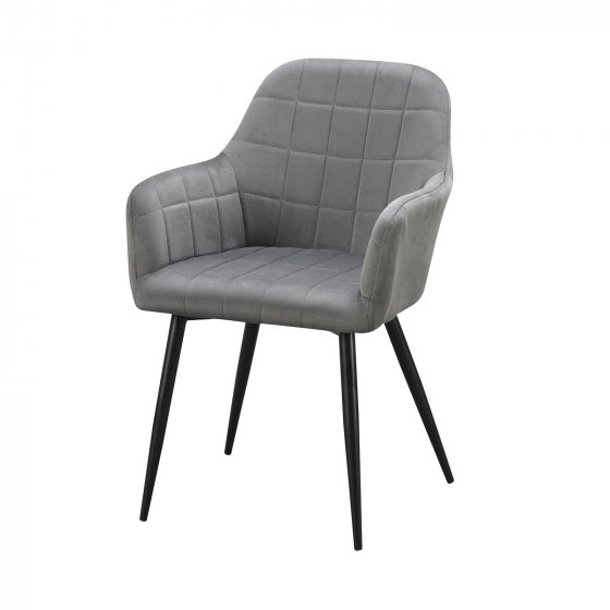 Esszimmerstuhl Grau Velvet Albany