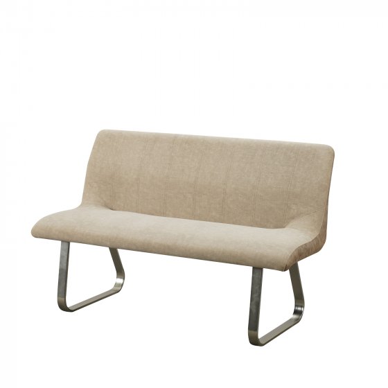 Bank 3-Sitzer Taupe/Antikbraun Emrys