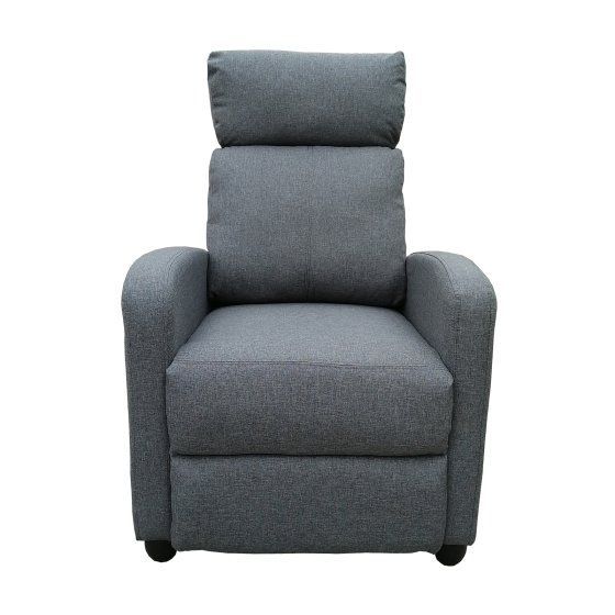 Relaxsessel Corrado Leinen Grau 