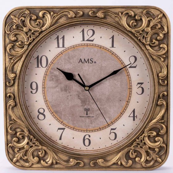 Funkwanduhr „Dekor“ 