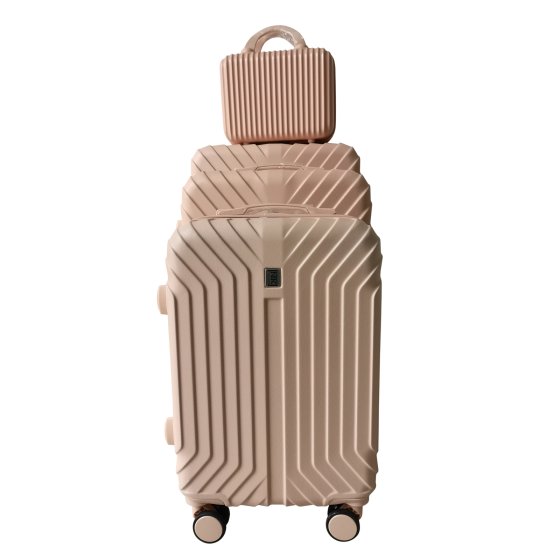 Hartschalenkoffer 4er-Set Mabell Rosa 