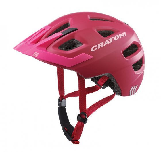 Kinder-Fahrradhelm Maxster Pro pink/rose matt 